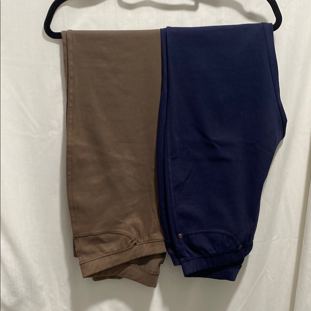 Set of Two - Elegant Women's Denim Leggings